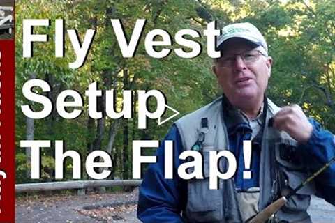 Fly Fishing Tip - How to Use the Fishing Vest Rod Holder