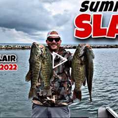 Lake St Clair Smallmouth Fishing LATE SUMMER SMASH