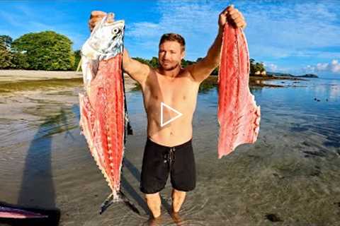 Record Size Fish Catch Clean Cook