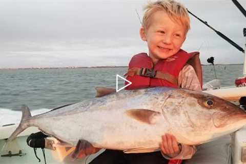 Saltwater Fishing Multispecies Catch & Cook: Amberjack, Tuna, Barracuda &  King Mackerel