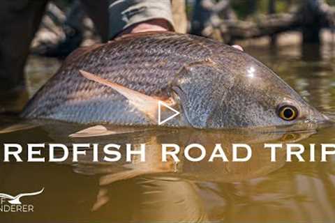 Fly Fishing for Redfish in Texas & Louisiana | Redfish Road Trip - Part 1