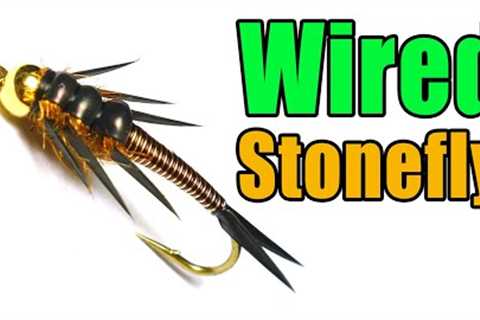 Wired Stonefly Beadhead Nymph Realistic - Fly Tying Directions