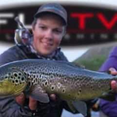 FLY TV - Brown Trout Fly Fishing with Big Streamers