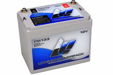 Lithium Pros Kayak Battery TM133 12.8V 33Ah Lithium Ion
