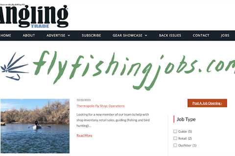 FLYFISHINGJOBS.COM - New Year, New You?